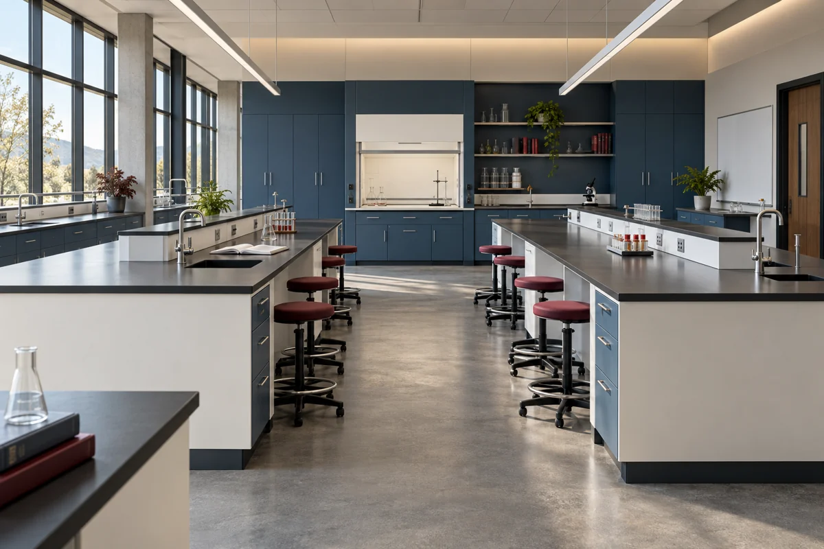 Modular lab furniture concept